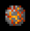 Ball of molten lava